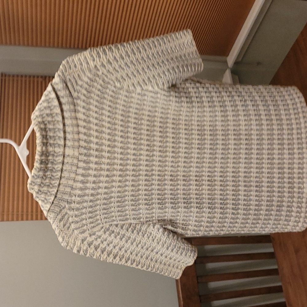 Chicos shawl collar cardigan sweater, size 00, Chicos size chart 0/2-XS - Picture 3 of 8